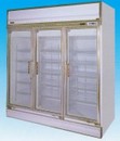 三門立式玻璃展示冰箱-氣冷式(冷凍)